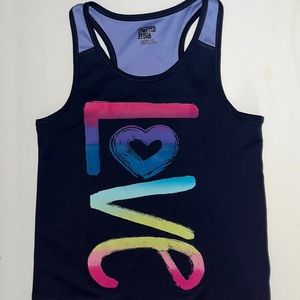 ✨Reduced SPOTTED ZEBRA - Tank top, sports, work out, razor back, rainbow